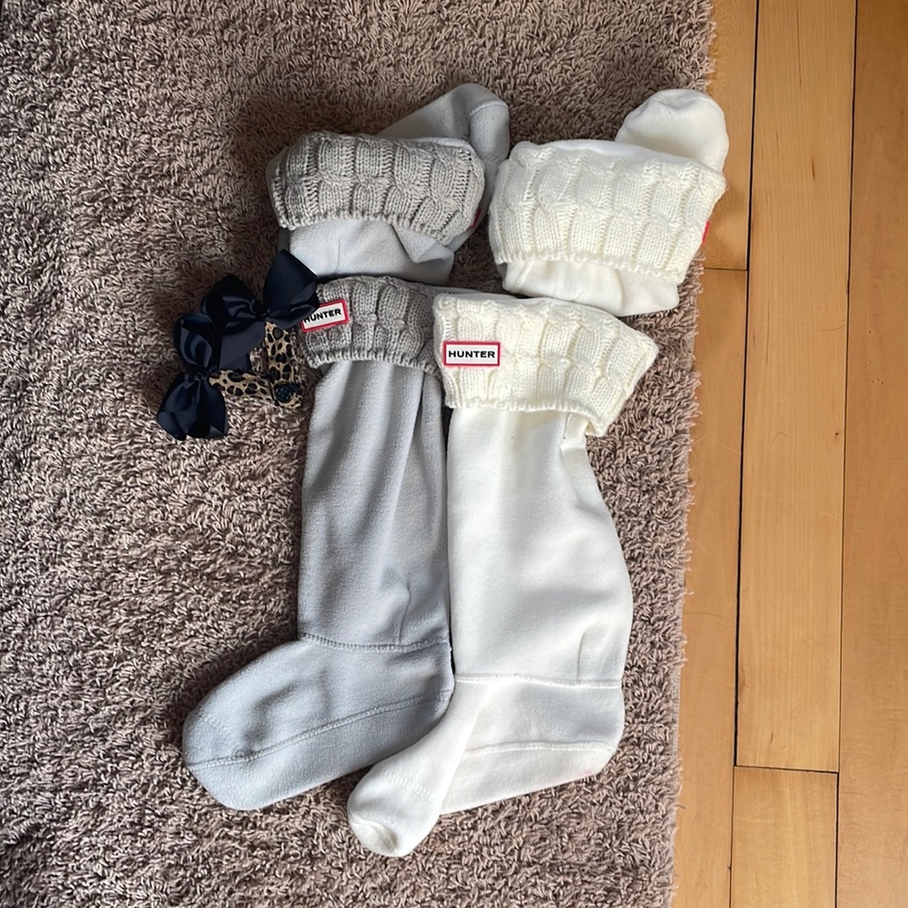 Hunter Boot Stockings and Bows